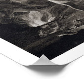 マクベス、三頭の魔女とヘカテの第4幕、S幕 ポスター (角)