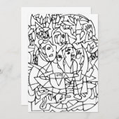 マクベス「三魔女」ノートカード サンキューカード (正面/裏面)