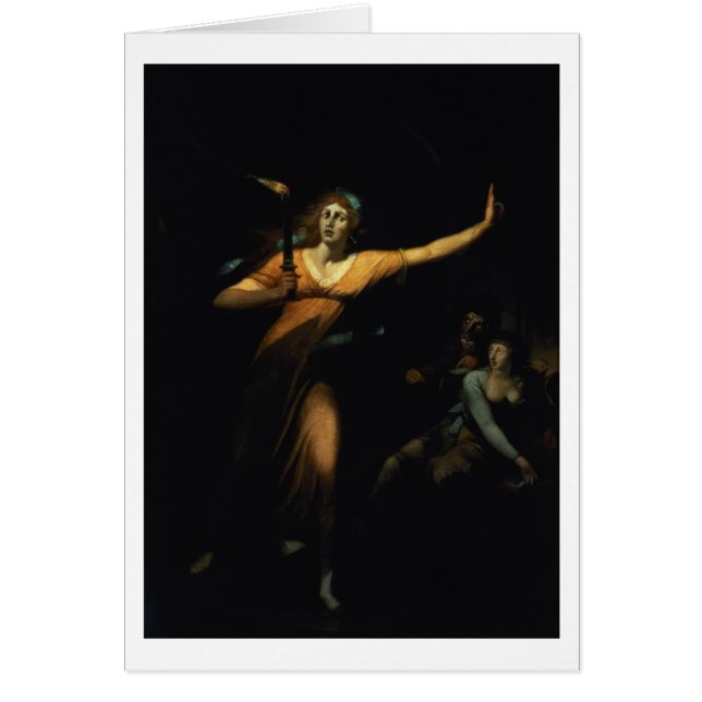 マクベスSleepwalking 1783年女性(キャンバスの油) (正面)