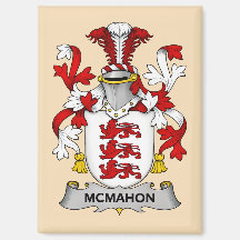 マクマホン家の紋章マグネット