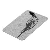 マクマール、バガン、少年が巨大な自転車に乗って マグネット (左側)