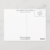 マクミランのピーコック・エディション ポストカード (裏面)