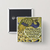 マクミランの孔雀版 缶バッジ (正面&裏面)