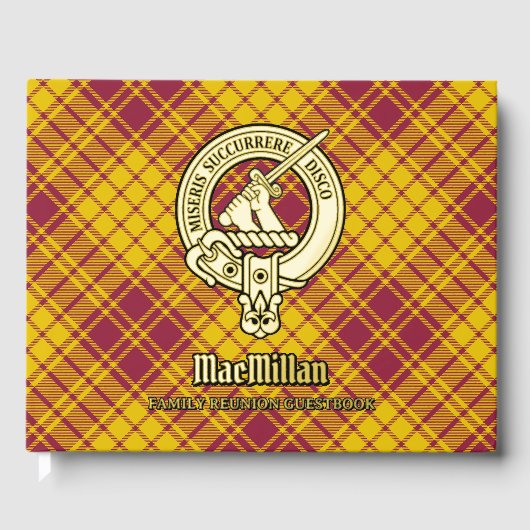 マクミランファミリー懇親会ゲストブック ゲストブック (正面)