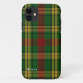 マクミラン一族のタータンチェック格子縞のiPhone 5sケース Case-Mate iPhoneケース (裏面)