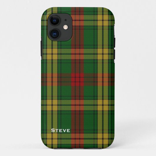 マクミラン一族のタータンチェック格子縞のiPhone 5sケース Case-Mate iPhoneケース (裏面)