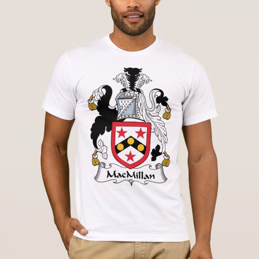 マクミラン家紋 Tシャツ (正面)
