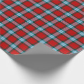 マクラインオブロシュブイクランタータンチェック ラッピングペーパー (角)