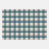 マクラコンクラスコティッシュクランタータンチェック ラッピングペーパーシート (正面)