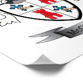 マクラッケン家紋コート・オブ・アームズ ポスター (角)