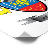 マクラフリンコートオブアームズ ポスター (角)