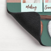 マクラメパーソナライズされたフェザーボホマウスパッド マウスパッド (コーナー)