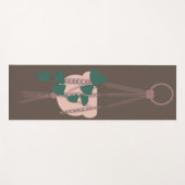 マクラメプラントハンガープランターポット緑 ヨガマット (正面(横))