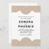 マクラメ結婚ス 招待状 (正面/裏面)