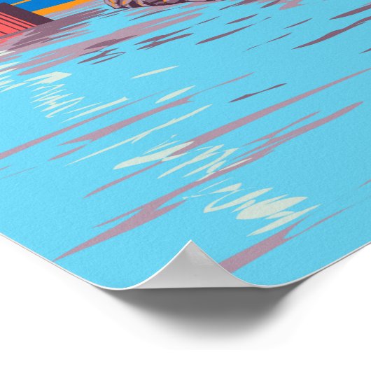 マクラン州パークミシガンヴィンテージ ポスター (角)