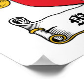 マクラーリン家紋 ポスター (角)