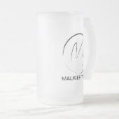 マクリエ·トークス16オズ·フロステッド·マグ フロストグラスビールジョッキ (正面右)