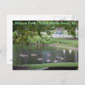 マクリーンパーク – ノースマートルビーチ、サウスカロライナ ポストカード (正面/裏面)