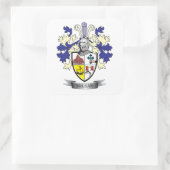 マクリーン家紋コート・オブ・アームズTITLE スクエアシール (バッグ)