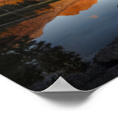 マクレアメドウサンセットアルペングロー – John Muir Trail ポスター (角)