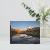 マクレアメドウサンセットアルペングロー – John Muir Trail ポストカード (スタンド正面)