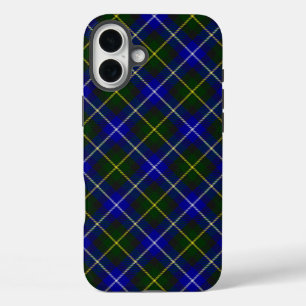 マクレイル・オブ・バーラタータンチェックブルー・グリーン・プレイド iPhone 16 PLUSケース