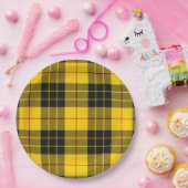 マクレオッドスコティッシュ·クラン·タータンチェック·プレイド·パターン ペーパープレート (パーティー)