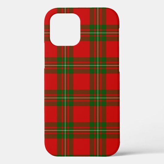 マクレガータータンチェックレッドグリーンプレイド Case-Mate iPhoneケース (裏面)