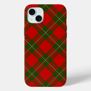 マクレガータータンチェックレッドグリーンプレイド iPhone 15 MINIケース