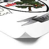 マクレガー家紋コート・オブ・アームズ ポスター (角)