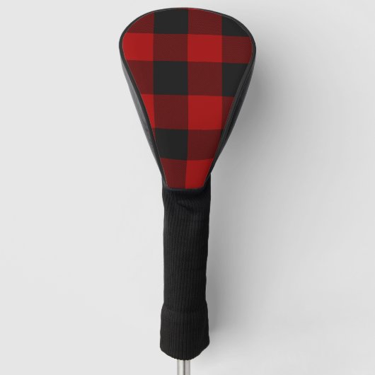 マクレガー | Rob Roy | Buffalo Plaid Redタータンチェック ゴルフヘッドカバー (正面)