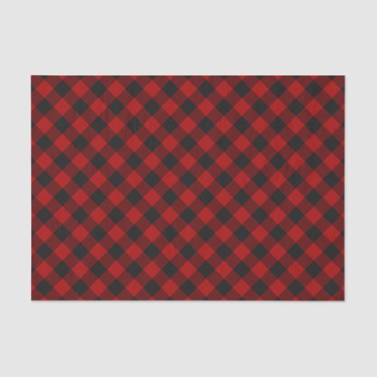 マクレガー | Rob Roy | Buffalo Plaid Redタータンチェック 薄葉紙 (正面)