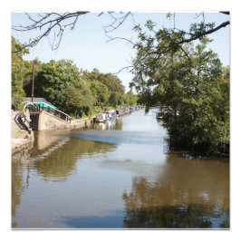 マクレスフィールドカナルハイヤーポイントンチェシャ フォトプリント           