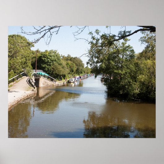 マクレスフィールドカナルハイヤーポイントンチェシャ ポスター (正面)