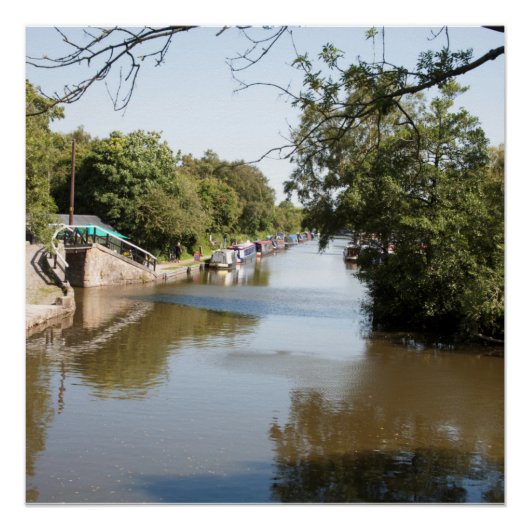 マクレスフィールドカナルハイヤーポイントンチェシャ ポスター (正面)