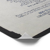 マクレラン大統領 ポスター (角)