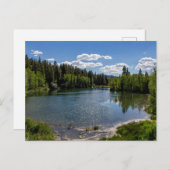 マクレラン湖で晴れた日 ポストカード (正面/裏面)