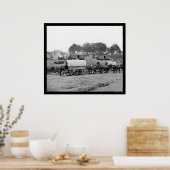 マクレラン総司令部1862 ポスター (キッチン)