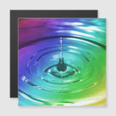 マクロの水滴 (正面/裏面)