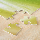 マクロの水滴 ジグソーパズル (側面)