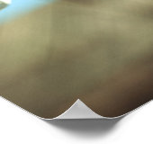 マクロの水滴 ポスター (角)