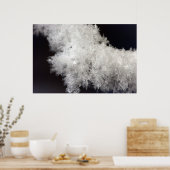 マクロスノーフレークポスター ポスター (キッチン)