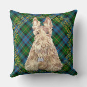 マクロドオブスカイタータンチェックスコットランド クッション (裏面)