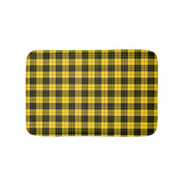 マクロドクランイエロー&ブラックスコットランドタータンチェック バスマット