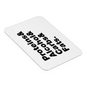 マクロヌトリエン。タンパク質&アルコール&炭水化物&脂肪。 マグネット (右側)