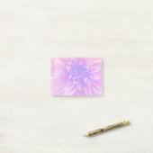 マクロピンクの花 ポストイット (デスク上)