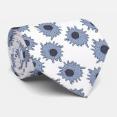 マクロファージ – 青(白) ネクタイ (ロール)