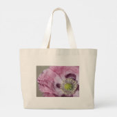 マクロフォトパープルパッションフラワー – トートバッグ (裏面)