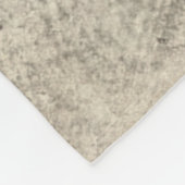 マクロフラワーカラユリ フリースブランケット (角)