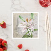 マクロフラワーリリー スタンダードカクテルナプキン (インサイチュ)